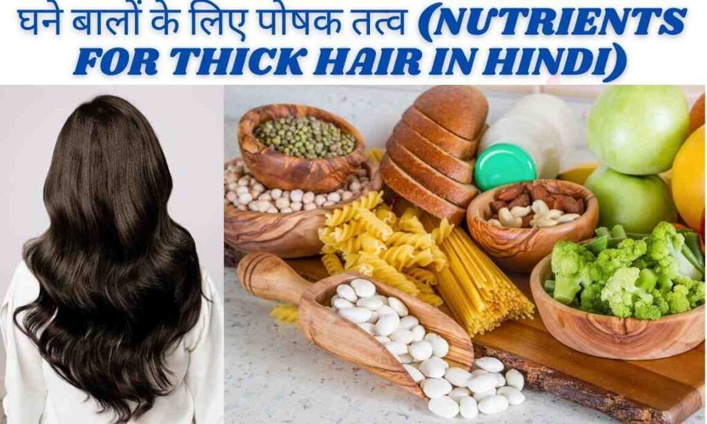 घने बालों के लिए पोषक तत्व (Nutrients For Thick Hair In Hindi)