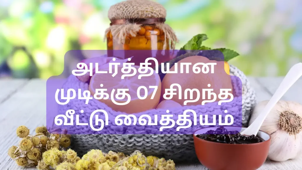 அடர்த்தியான முடிக்கு 07 சிறந்த வீட்டு வைத்தியம்